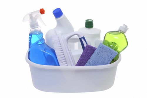 Cleaning team reviewing service liability and safety terms