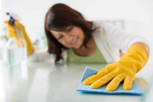 Deep cleaning stained carpets in an Enfield Lock property