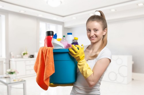Household carpet cleaning example in Enfield Lock